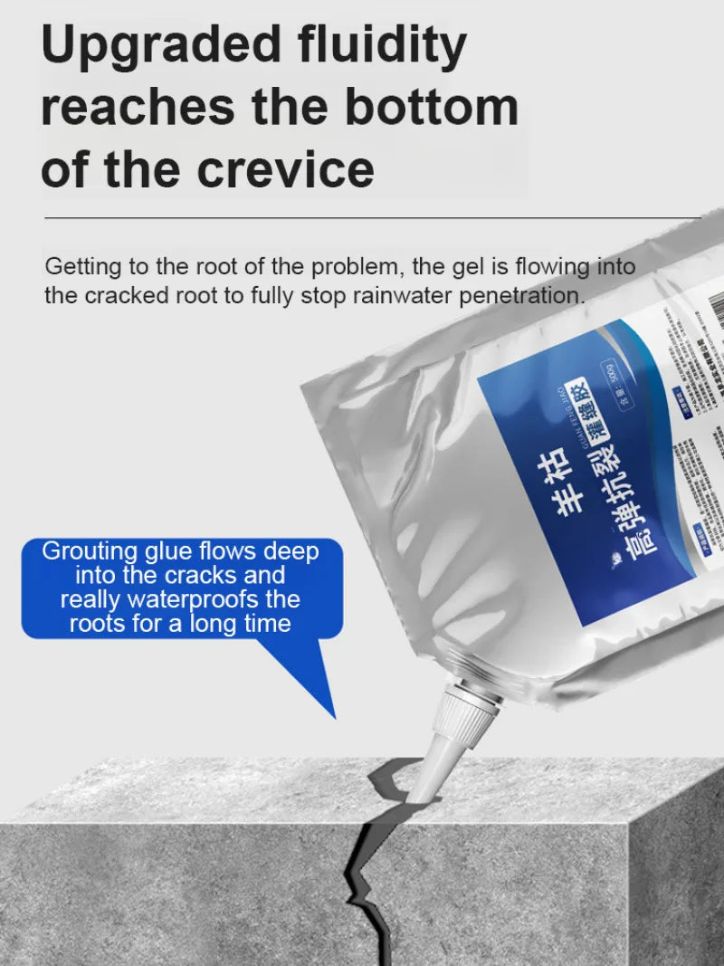 AngShop impermeable adhesive for roofs flowing is to stop rainwater penetration and waterproof roof roots