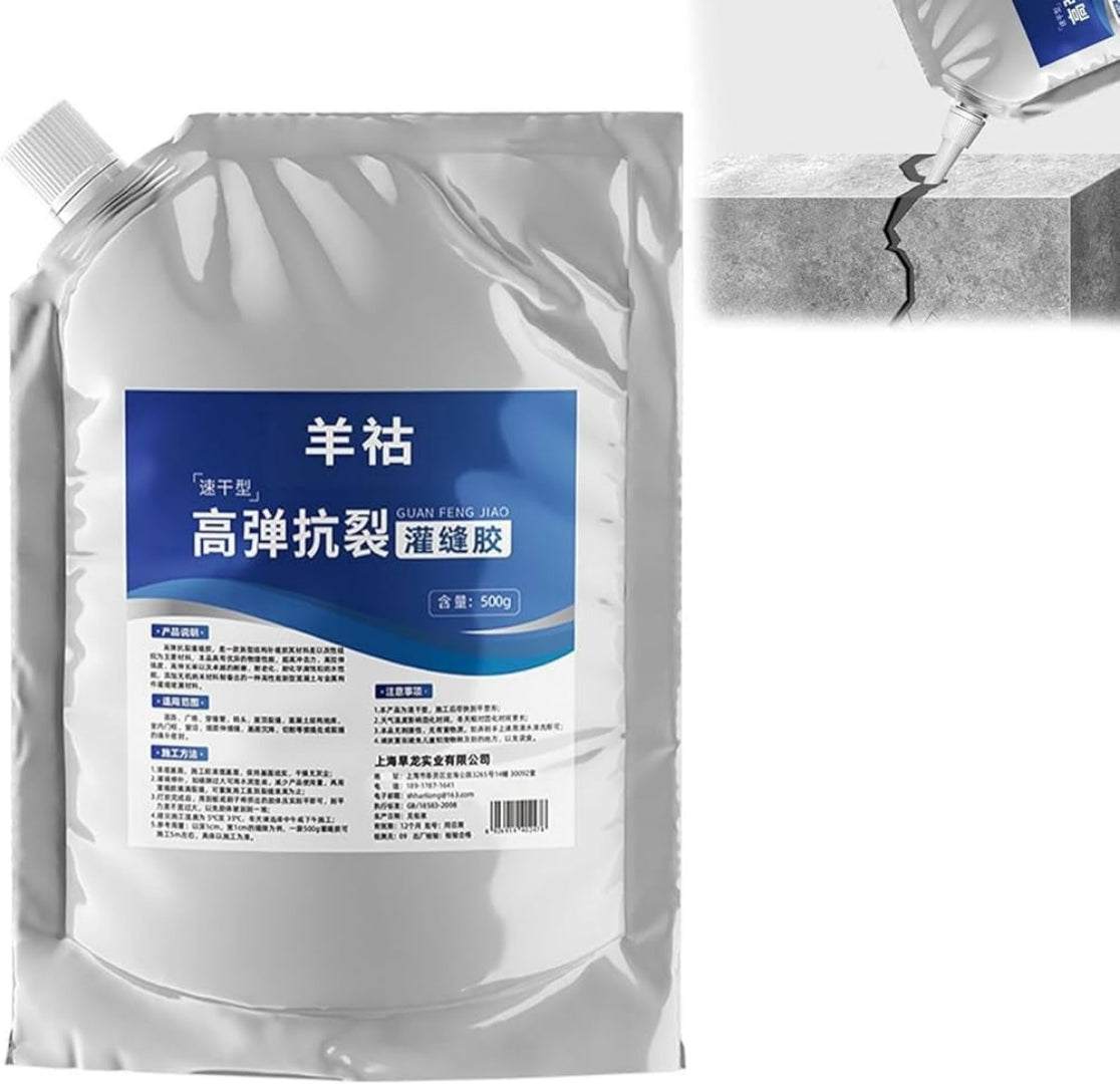 AngShop impermeable adhesive for roofs in silver pouch sealing concrete crack with pouring application