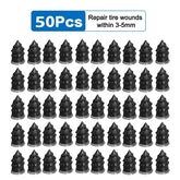50pcs tire plugs for repairing tire wounds within 3-5mm in tire plug kit for cars by AngShop