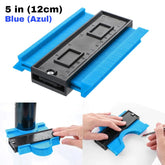 Blue 5 inch contour gauge tool by AngShop for measuring and duplicating shapes and curves
