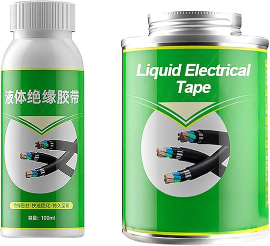 AngShop waterproof cable insulation coating liquid electrical tape in 100ml and larger container for cable protection
