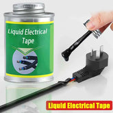 AngShop liquid electrical tape can with brush applying waterproof cable insulation coating on plug wires