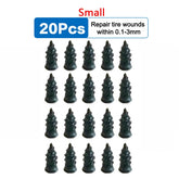 20 pieces small puncture repair kit for car tires to fix tire wounds within 0.1-3mm